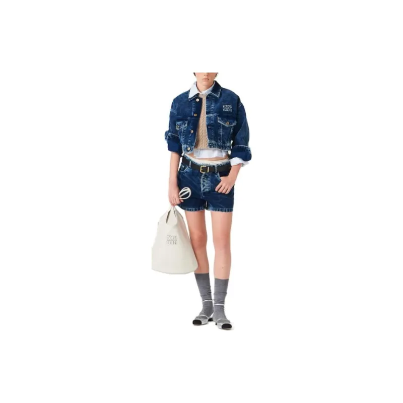 MIU MIU Shirts Women's Blue-2