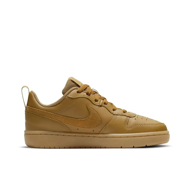 Nike Court Borough Low 2 Wheat Wheat Gum Light Brown GS-1