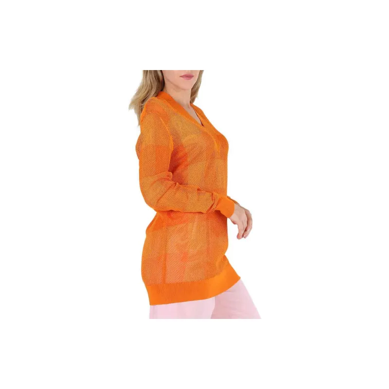 Burberry Sweater Women's Dark Orange-4