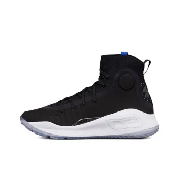 Under Armour Curry 4 Black White GS
