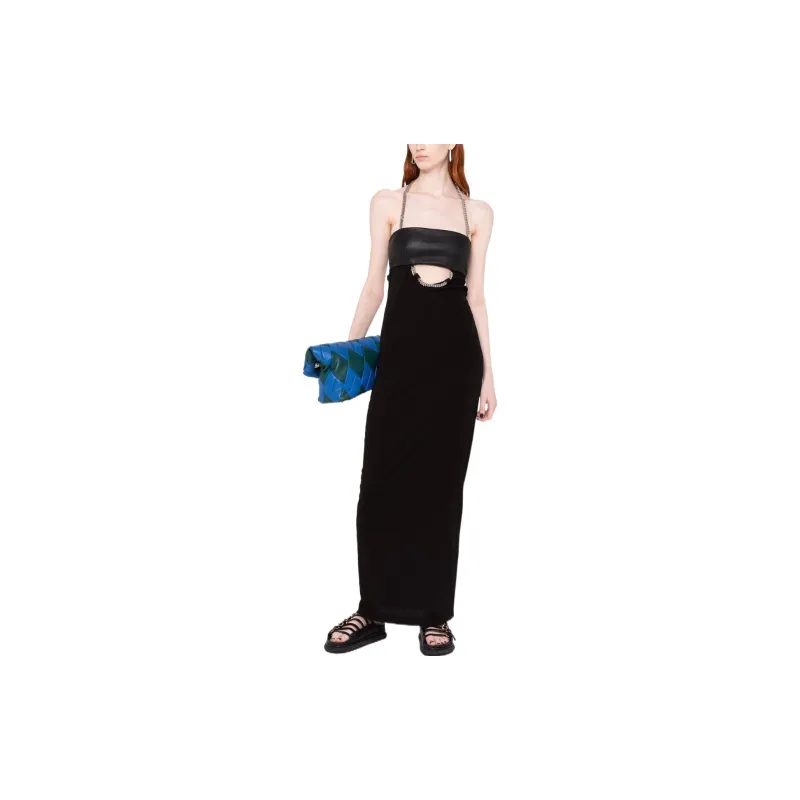 1017 ALYX 9SM Cut Out Chain Linked Maxi Dress-1
