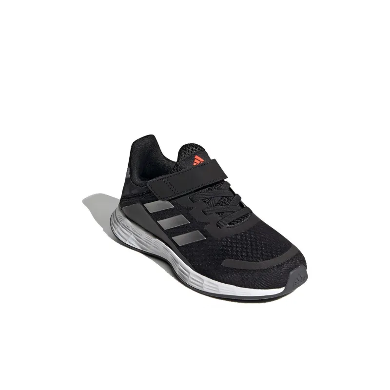 Adidas Duramo Sl Breathable Low-Top Kids' Running Shoes Black Gray Children Aged 3-7 Years Old-2