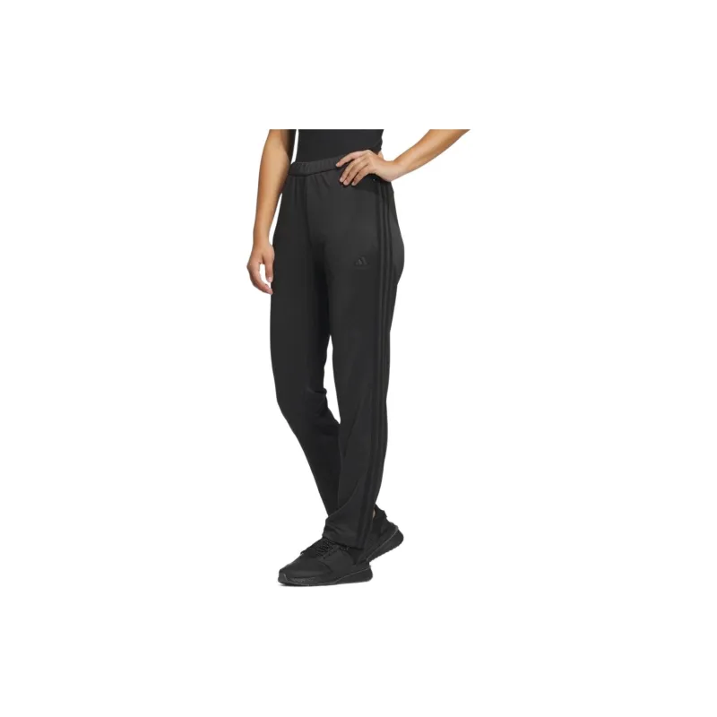 Adidas Three Stripes Warm Up Pants Casual Pants Women's Black-1