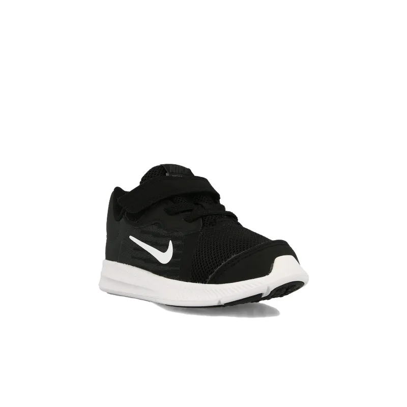 Nike Downshifter 8 Slip Resistant And Breathable Low Top Toddler Shoes Black White Infant And Toddler-2