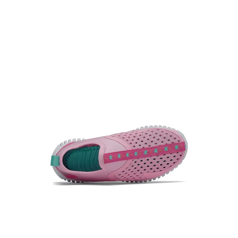 New Balance NB Aqua Drift Cushioning Anti Slip Wear Resistant Breathability Sports Casual Shoes Pink Kids'-3