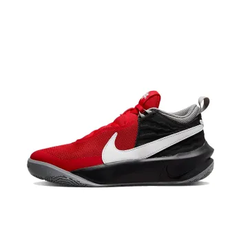 Nike Team Hustle D 10 University Red Black GS