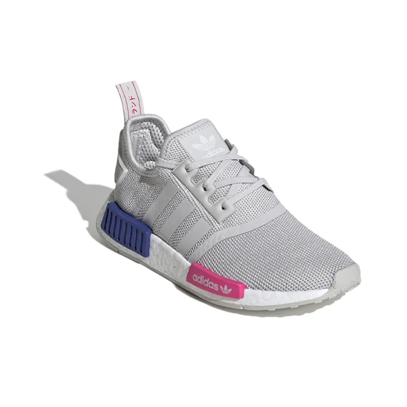 Adidas NMD R1 Grey One Grey One Shock Pink GS-2