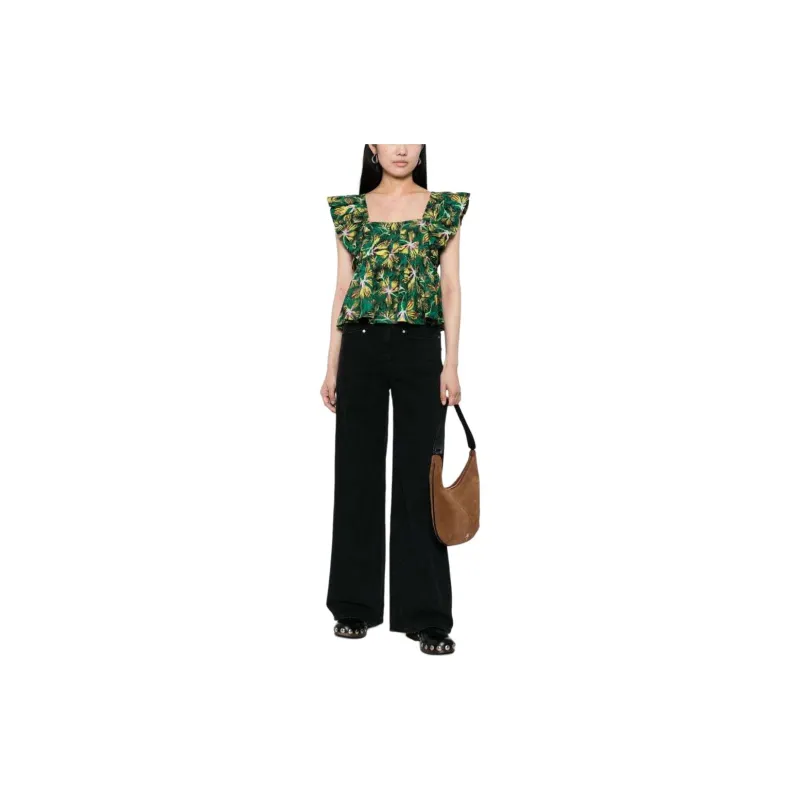 Ulla Johnson Romi Floral-print Cotton Top-1