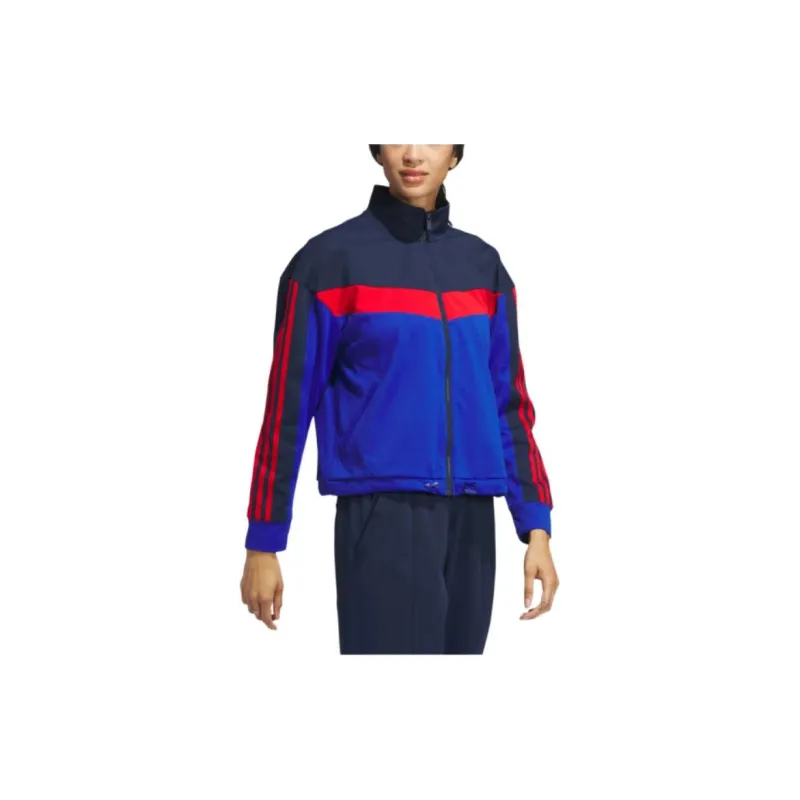 Adidas ULTIMATE365 TWISTKNIT TRACK TOP Jackets Coats Women's Royal Blue-2