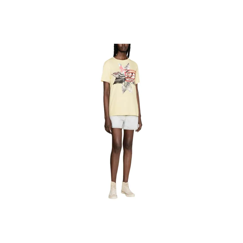 ISABEL MARANT ETOILE Zewel Graphic print T shirt-3