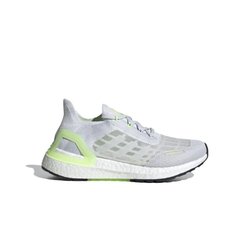 Adidas ULT Cushioning Low Top Kids' Running Shoes Gray Green Teenagers-1