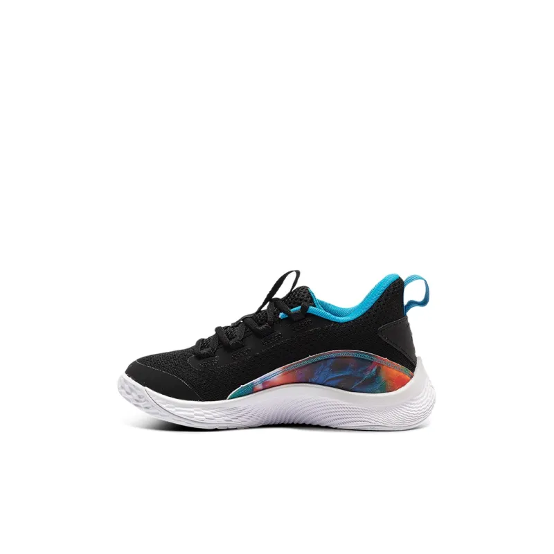 Under Armour Curry 8 Tie Dye Black PS-0