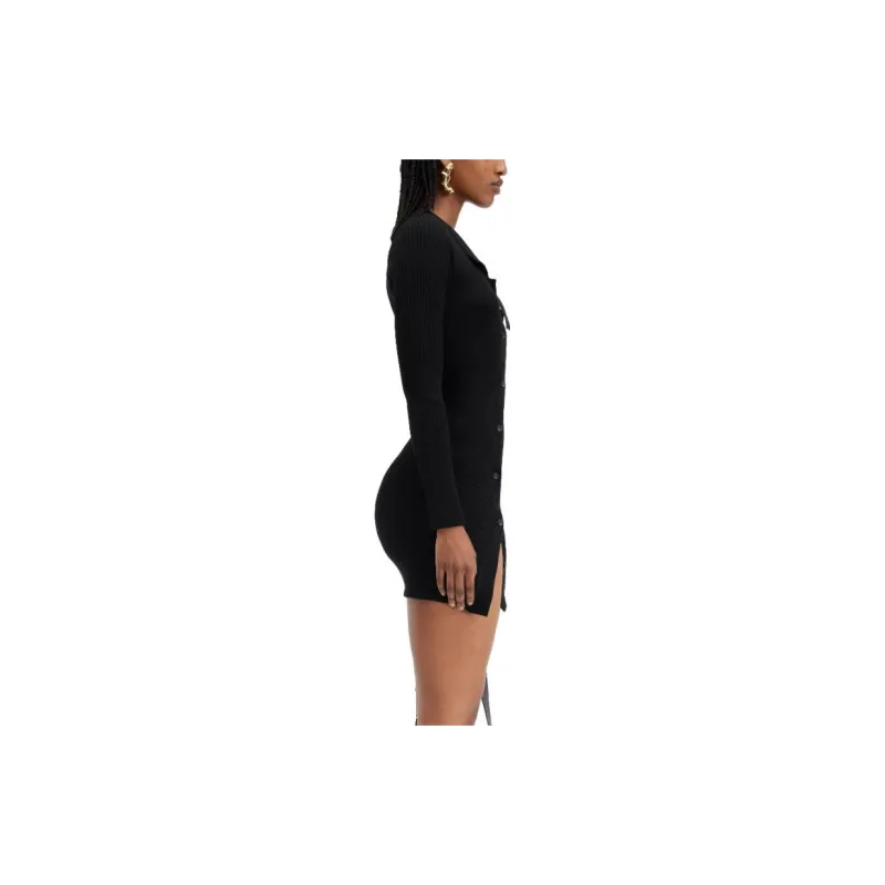 Jacquemus La Robe Maille Colin 'Black'-2