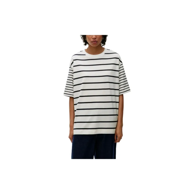 ARKET T-Shirt Women's Navy Blue/White-3
