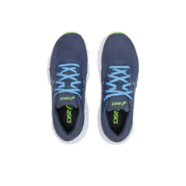 Asics Gel Excite 10 Anti Slip Wear Resistant Low Top Kids' Running Shoes Blue Teenagers-2