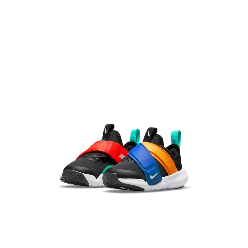 Nike Flex Advance BT Low Top Running Shoes Black Blue Yellow Multicolor Infant And Toddler-2