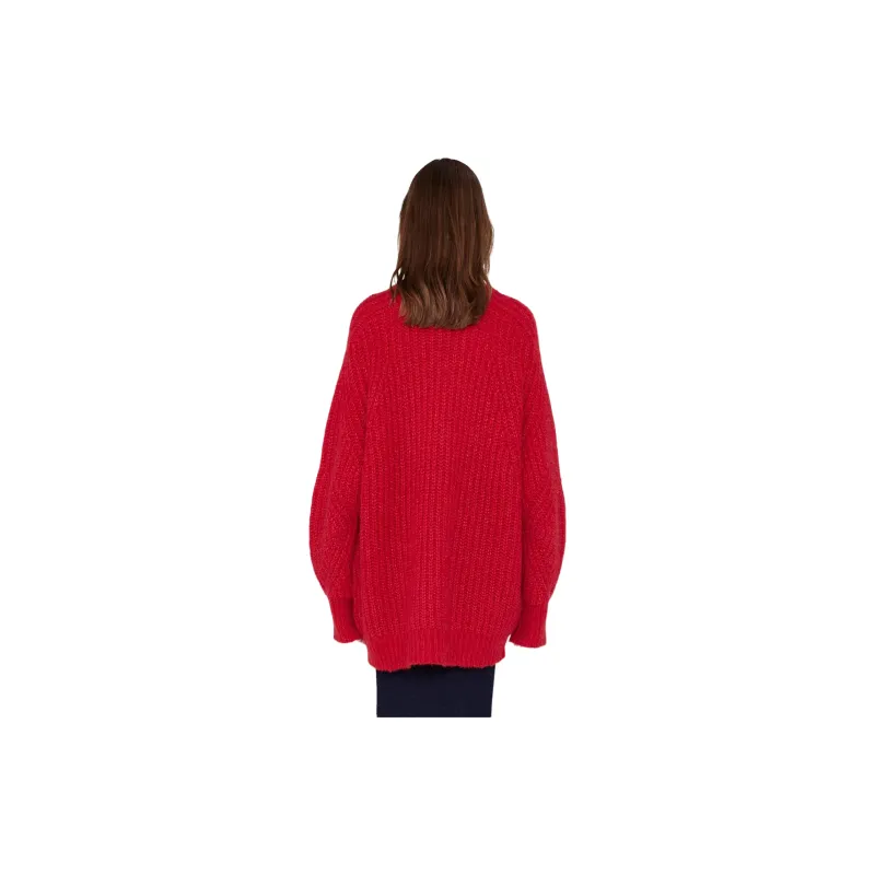 Rotate Sweaters Women's Red-3