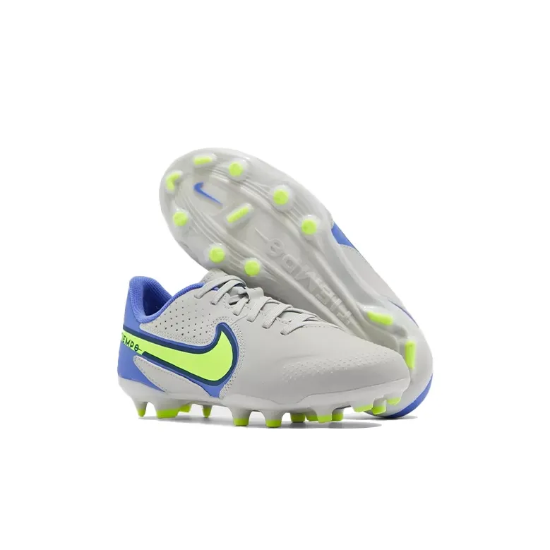 Nike Tiempo Legend 9 Academy FG/MG 'Grey Royal Blue' GS-3