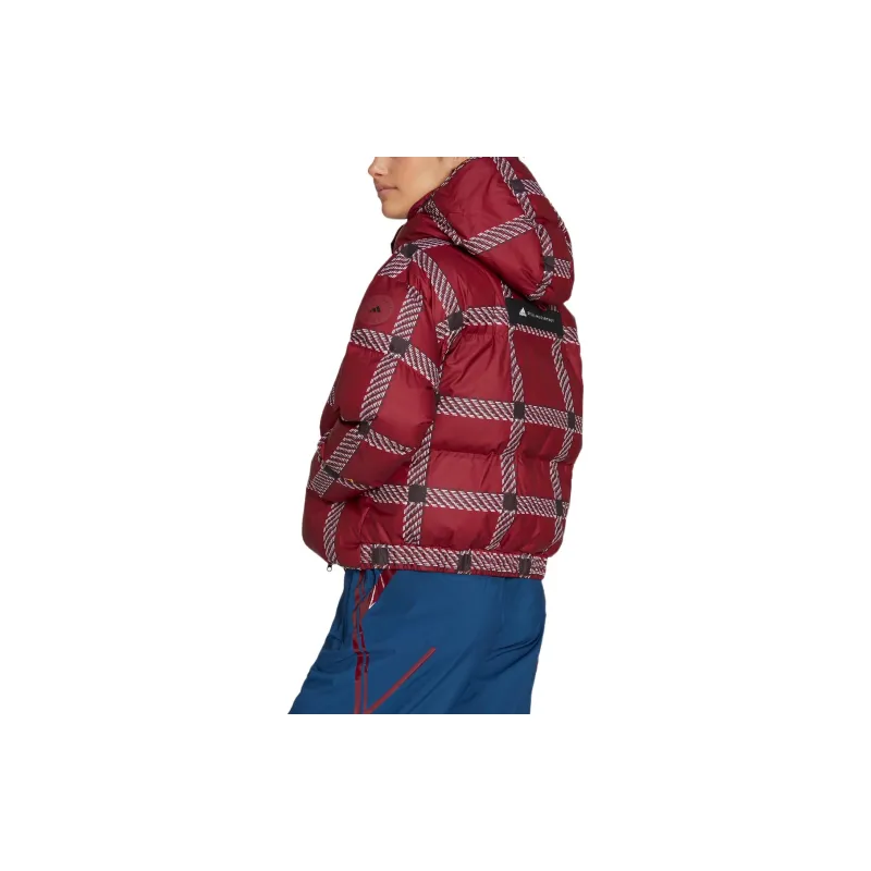 Adidas Puffer Jacket Women's Red-3
