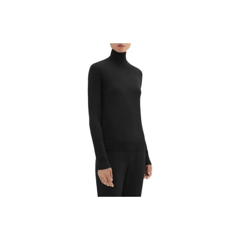THEORY Turtleneck Ribbed Jumper-1