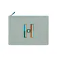 Cyan Blue & Pebble Gray