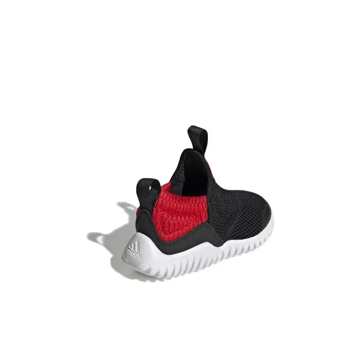 Adidas Rapidazen I Low Top Toddler Shoes Black Red Infant And Toddler-3