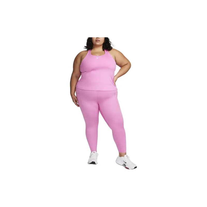 Nike Swoosh Women's Medium-Support Padded Sports Bra Tank Sport Vests Women's Playful Pink-2