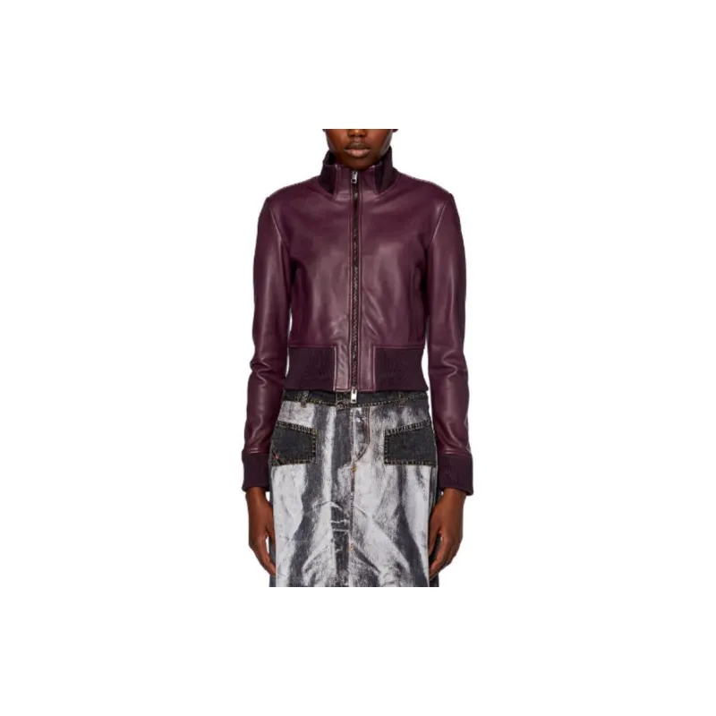 DIESEL Jackets Women's Purple-3