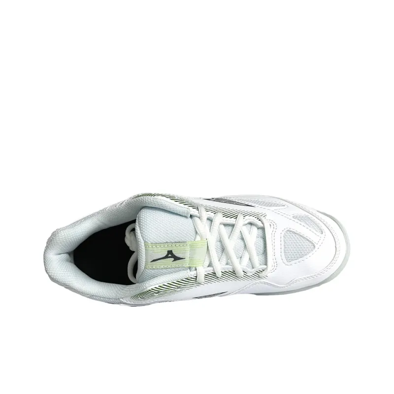 Mizuno Cushioning Kids' Training Shoes White Cyan Teenagers-2