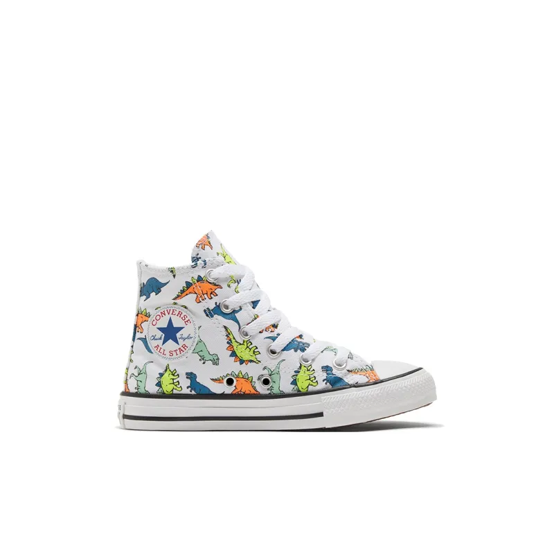Converse Chuck Taylor All Star High GS 'Dinoverse Print'-1