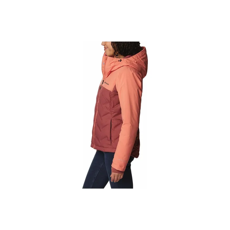 Columbia Grand Trek II Down Jacket Women's Peach-3