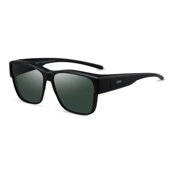 Jeep TR/Memory Plastic Square Sunglasses Unisex