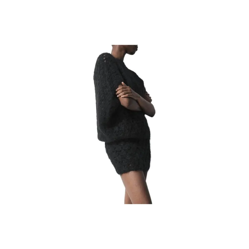 COS ATELIER Limited Series Casual Short Skirts Women's Black-2