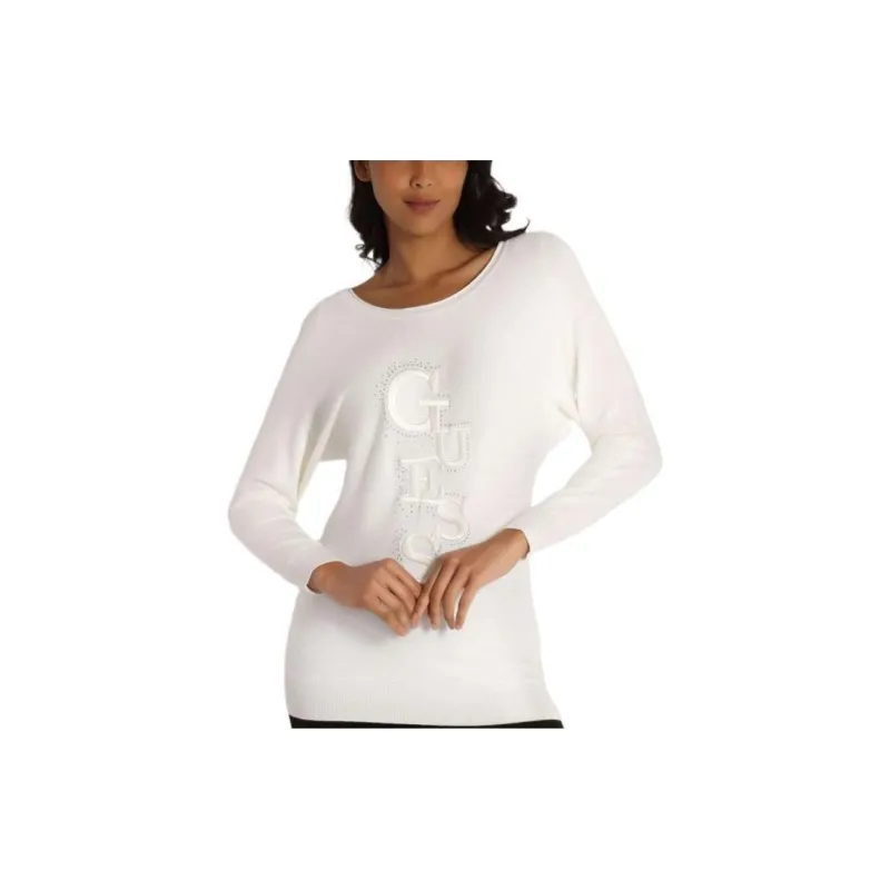 GUESS Sweaters Women's White-1
