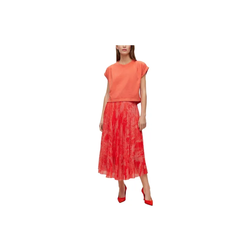 HUGO BOSS T-Shirts Women's Orange-1