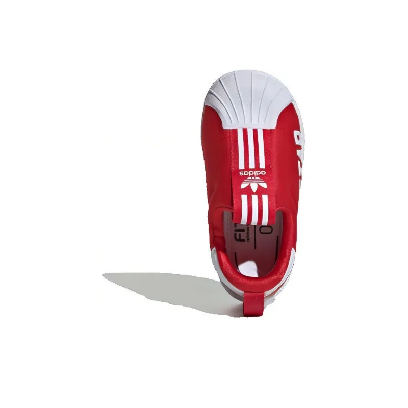 Adidas Originals 360 X I Low Top Skateboard Shoes Red Infant And Toddler-4