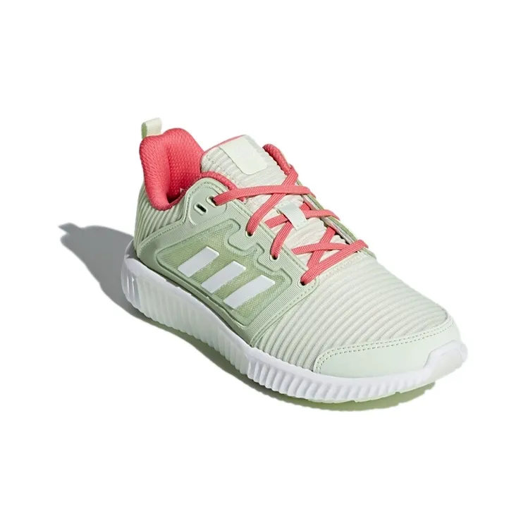 Adidas Climacool Vent Breathable Low Top Kids' Running Shoes Green Teenagers-2