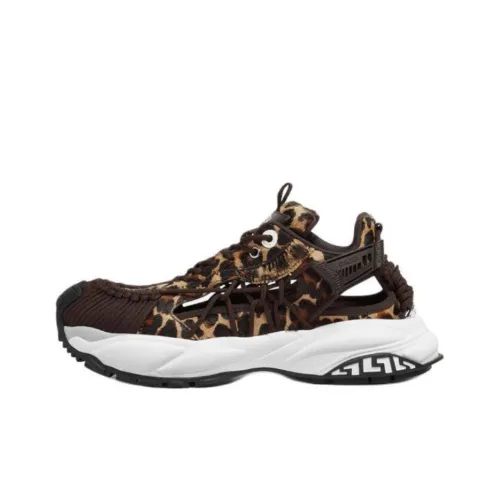 VERSACE MERCURY M_VS_03 Low-Top Casual Shoes Men's Yellow Brown