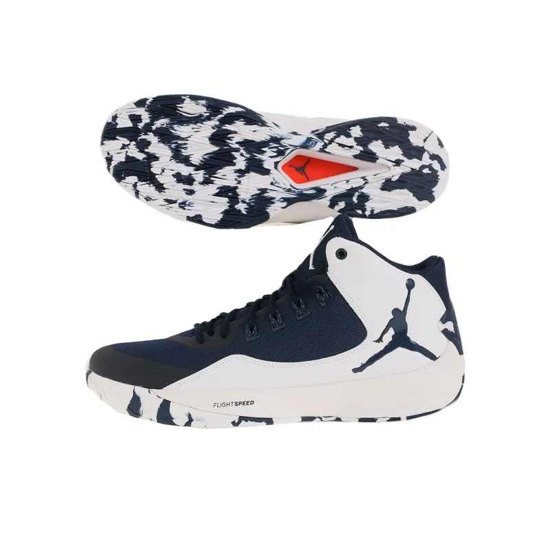Jordan Rising High 2 Mid Navy/Mid Navy White Infrrd-2