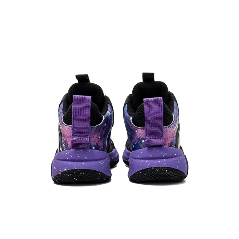 Kappa Cushioning Anti Slip And Wear Resistant High Top Basketball Shoes Purple Kids'-4