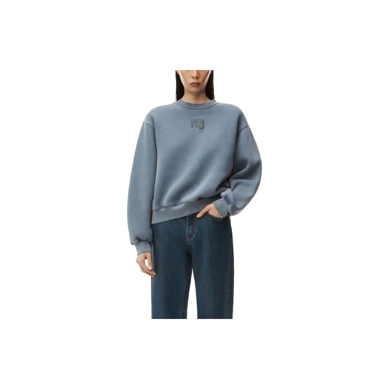 Alexander Wang Sweatshirt Women's Gray Blue-3