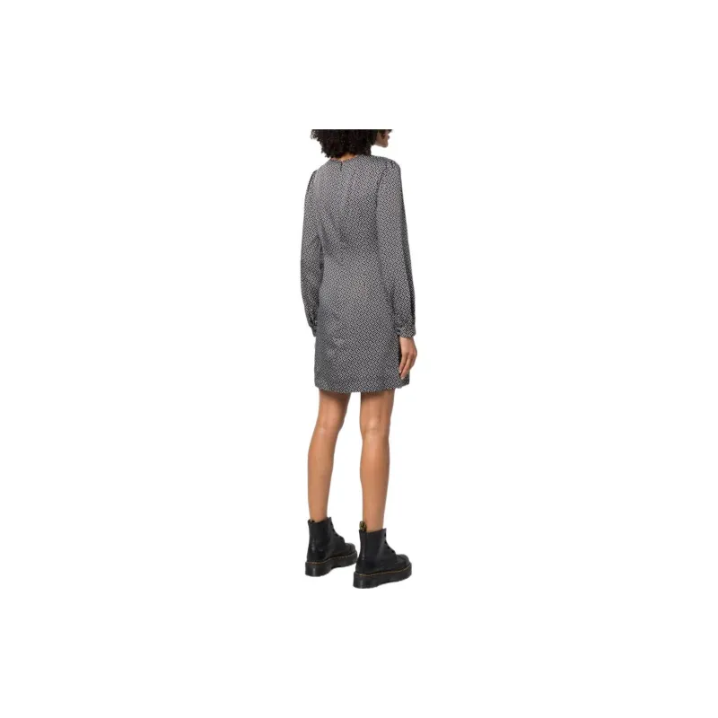 MICHAEL KORS Long Sleeved Dresses Women's Gray-3