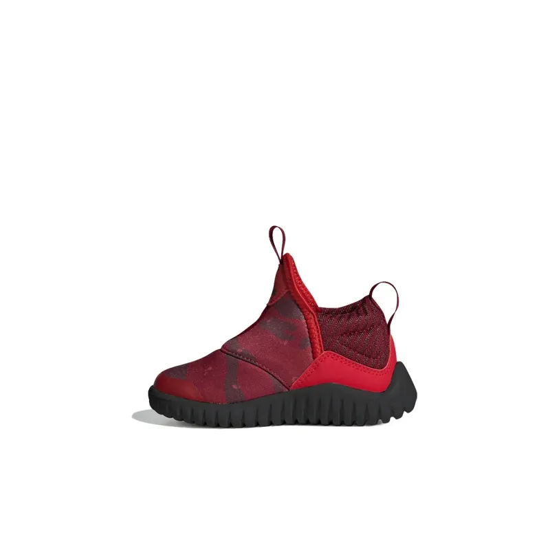 Adidas Rapidazen I Low-Top Toddler Shoes Red Black Infant And Toddler-0