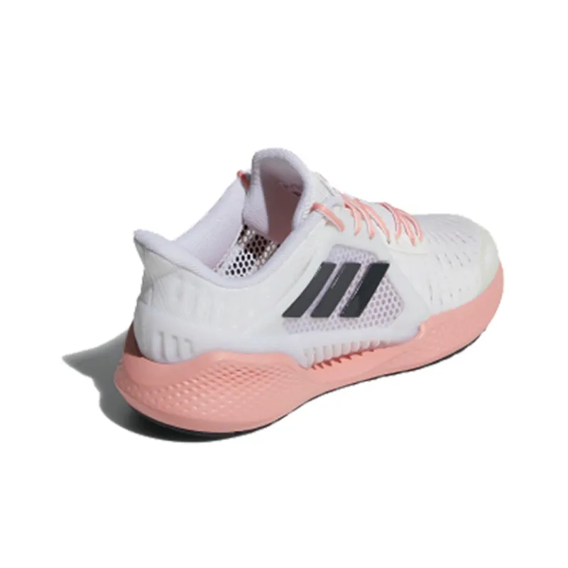 Adidas Climacool 2.0 Low Top Kids' Running Shoes Gray Pink Teenagers-2