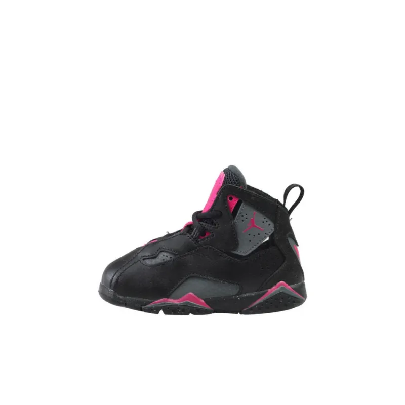 Jordan True Flight Black Dark Grey Deadly Pink TD-0
