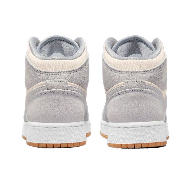 Air Jordan high quality 1 Mid “Coconut Milk Particle Grey” Size 3Y