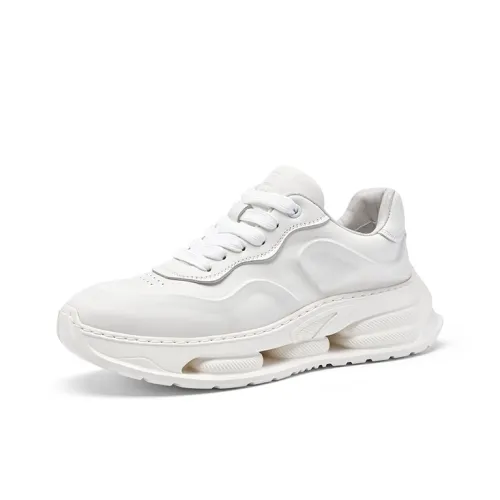 BASIC HOUSE Casual Shoes Men Low-Top White