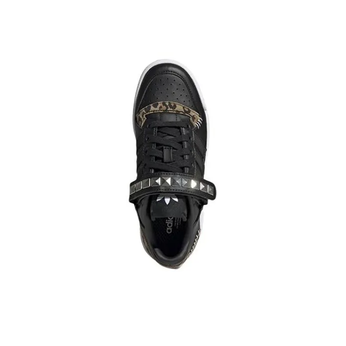 Adidas Forum Low J 'Black Leopard'-4