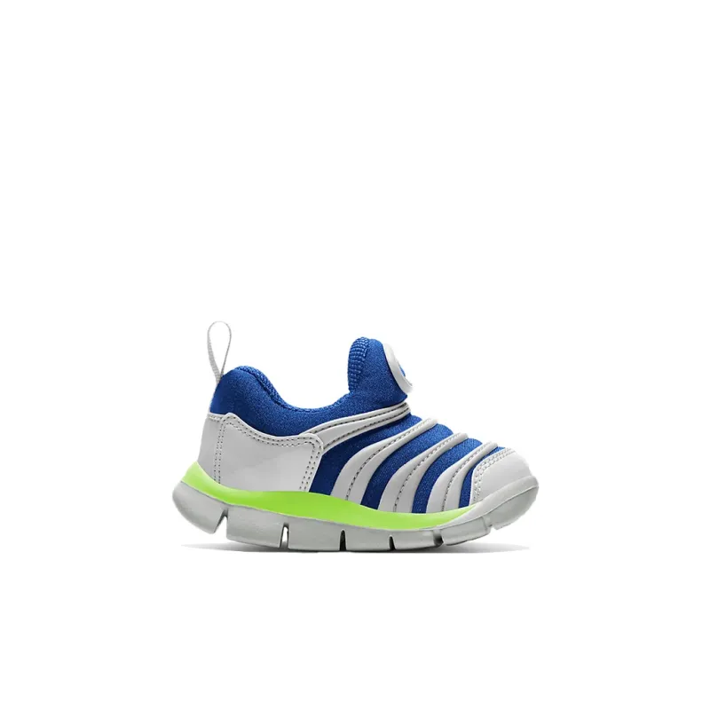 Nike Dynamo Free Slip Resistant Cushioning Abrasion Resistant Low Top Toddler Shoes Gray Green Blue Infant And Toddler-1