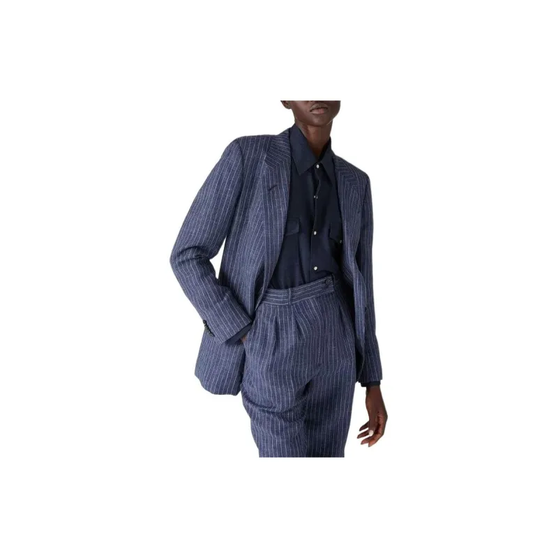 Loro Piana Belia Jacket Jackets Coats Women's Blue-4